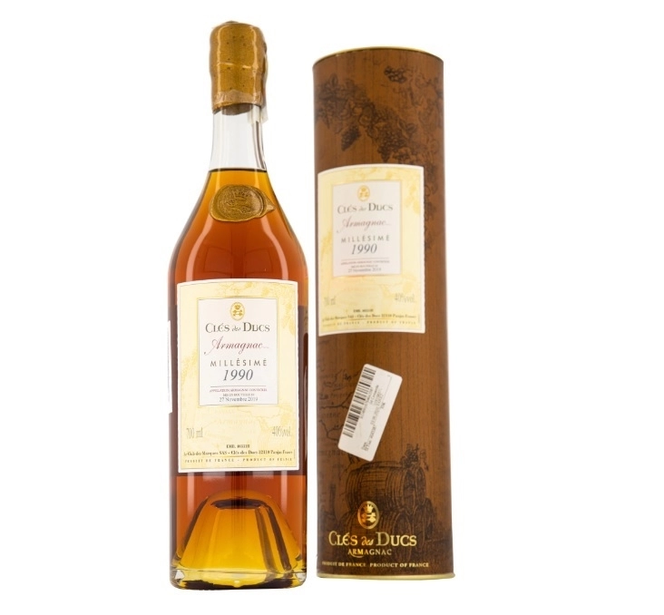 Armagnac Cles des Ducs 1990 0.7L 0